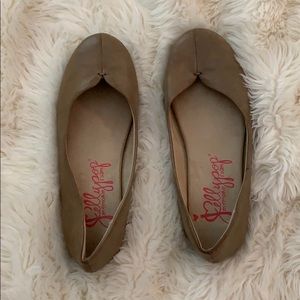 Light Brown Jellypop Flats